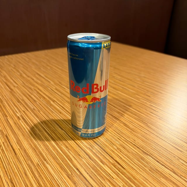 Red Bull Sugar Free.